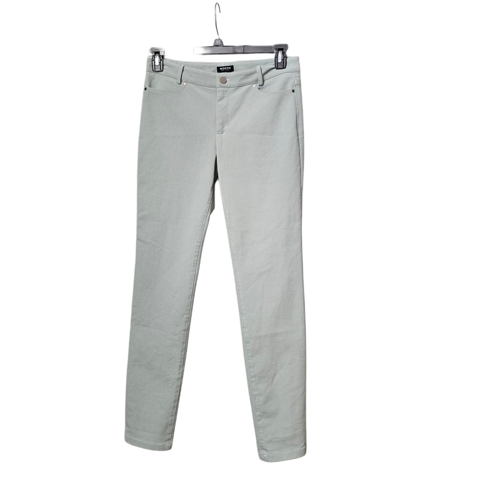Worth New York Womens Light Green Skinny Pants - Size 6